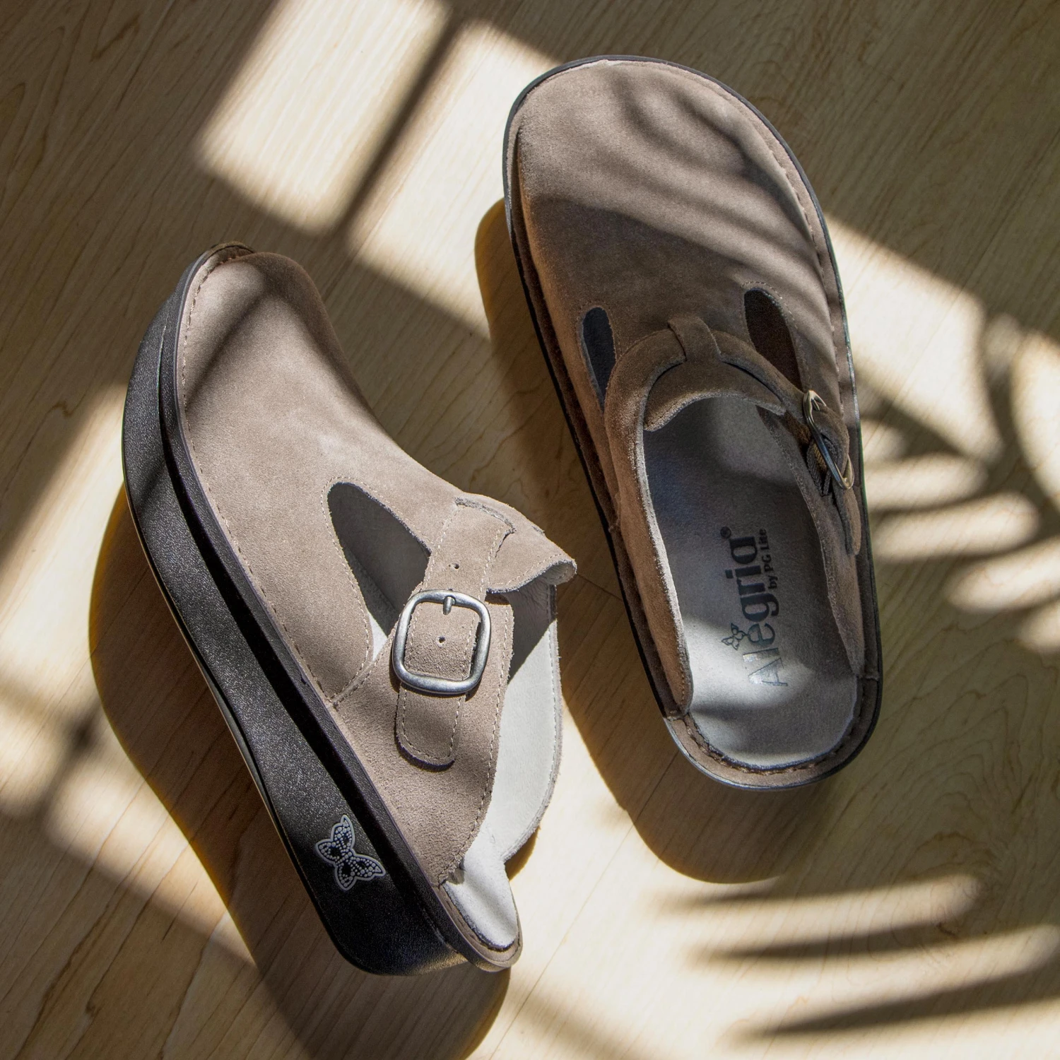 Classic Taupe Suede Shoe 4 Classic Taupe Suede Shoe - Image 2