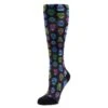 Compression Sugar Skulls Socks -Alegria Shoe Store ALG 92600 S1