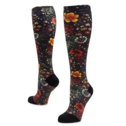 Compression Midnight Garden Socks -Alegria Shoe Store ALG 92602 S3