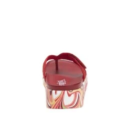 Astara I Got You Babe Red Sandal 9 Astara I Got You Babe Red Sandal -Alegria Shoe Store AST 172 S3