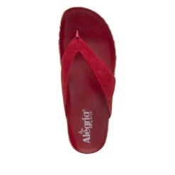 Astara I Got You Babe Red Sandal 10 Astara I Got You Babe Red Sandal -Alegria Shoe Store AST 172 S4