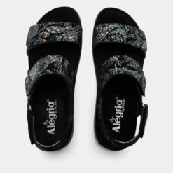 Bailee Silver Hour Sandal 13 Bailee Silver Hour Sandal -Alegria Shoe Store BAI 6119 S4