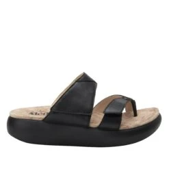 Beatrix Black Sandal 10 Beatrix Black Sandal -Alegria Shoe Store BEA 601 S2