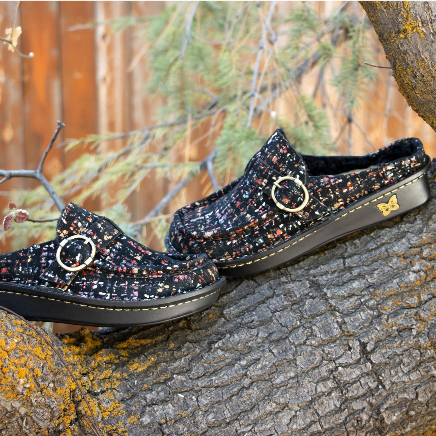 Brigid Autumn Tweed Clog 4 Brigid Autumn Tweed Clog - Image 2