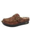 Shoes Brigid Cognac & Roses Clog -Alegria Shoe Store BRI 7764 S1