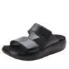 Bryce Black Sandal 1 Bryce Black Sandal -Alegria Shoe Store BRY 601 S1