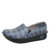 Debra Rose's Blue Quilt Shoe 2 Debra Rose's Blue Quilt Shoe -Alegria Shoe Store DEB 7602 S1