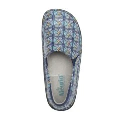 Debra Rose's Blue Quilt Shoe 12 Debra Rose's Blue Quilt Shoe -Alegria Shoe Store DEB 7602 S4