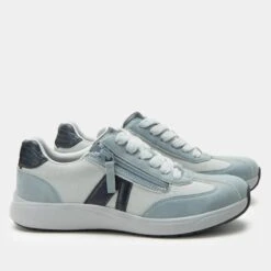 Eazeer Retro Blue Shoe 11 Eazeer Retro Blue Shoe -Alegria Shoe Store EZR 8222 S2