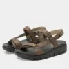 Henna They Call Me Mellow Taupe Sandal -Alegria Shoe Store HEN 6141 S1