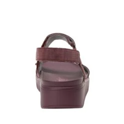 Henna Plum Sandal -Alegria Shoe Store HEN 7433 S3