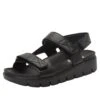 Henlee Black Sandal 2 Henlee Black Sandal -Alegria Shoe Store HLE 7438 S1
