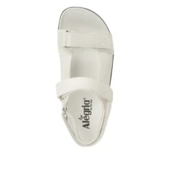 Henlee White Sandal -Alegria Shoe Store HLE 7439 S4