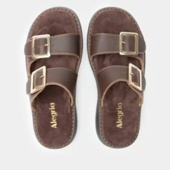 Iza Chocolate Sandal -Alegria Shoe Store IZA 6340 S4 7370b854 a1c0 48cf bd06 c5ea8c267a0b