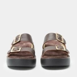 Iza Chocolate Sandal -Alegria Shoe Store IZA 6340 S5 d230eb3a 2695 4155 979c 28dfe453c6f4