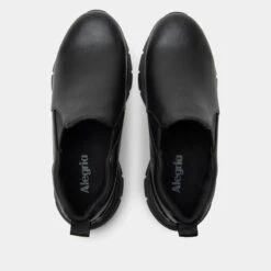 Kavalry Jet Black Shoe -Alegria Shoe Store KAV 8147 S4