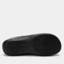 Shoes Keli Black Embossed Paisley Professional Shoe -Alegria Shoe Store KEL 431 S6