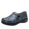 Keli Pewter Lace Professional Shoe -Alegria Shoe Store KEL 7469 S1