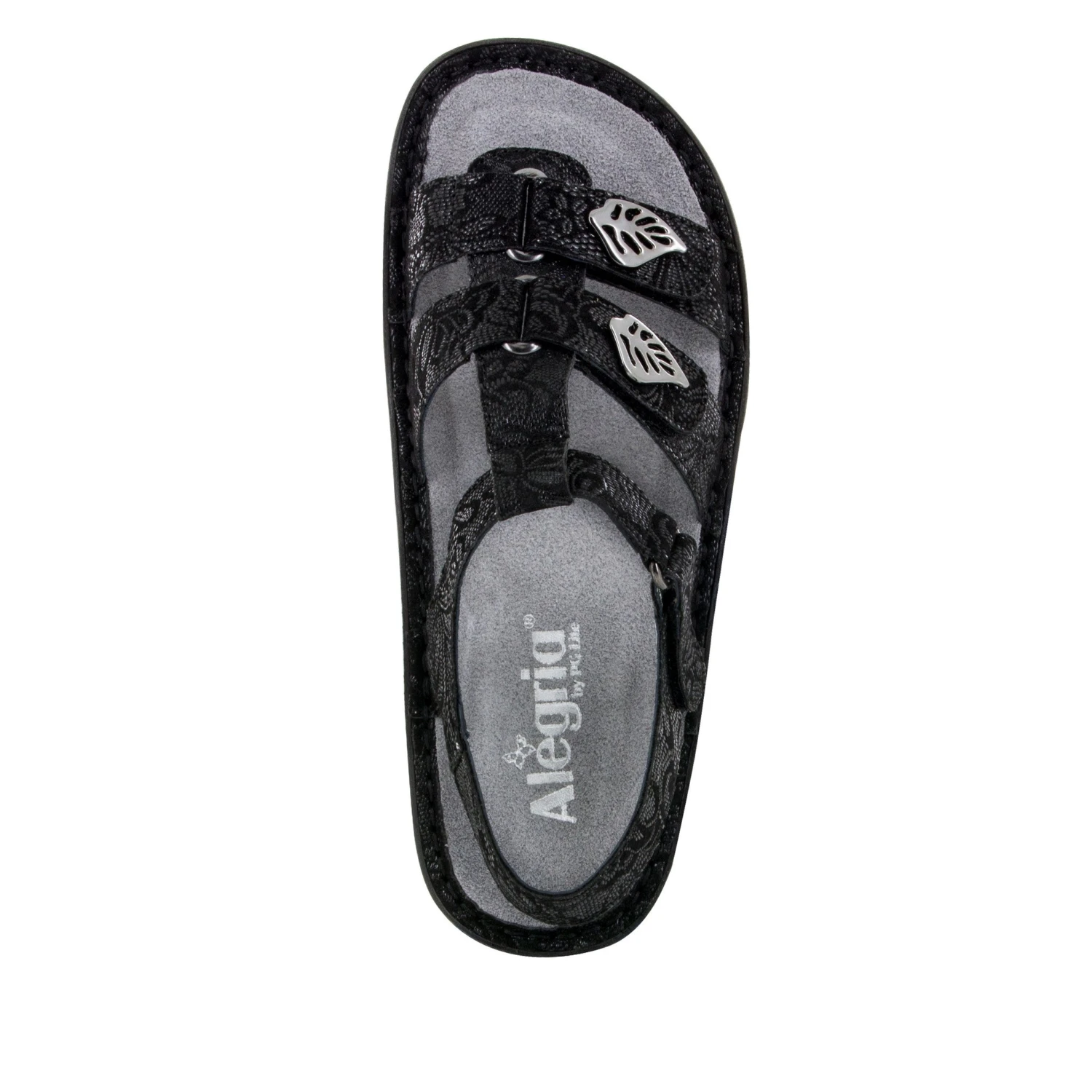 Kleo Black Leaf Sandal 6 Kleo Black Leaf Sandal - Image 4