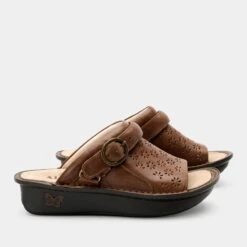 Klover Walnut Sandal 11 Klover Walnut Sandal -Alegria Shoe Store KLO 6106 S2