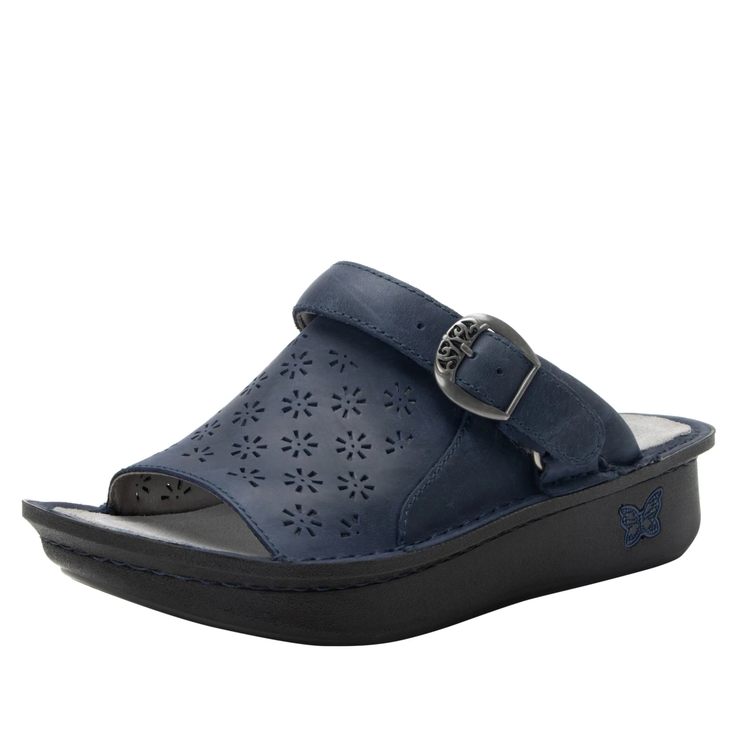 Klover Oiled Navy Sandal 3 Klover Oiled Navy Sandal