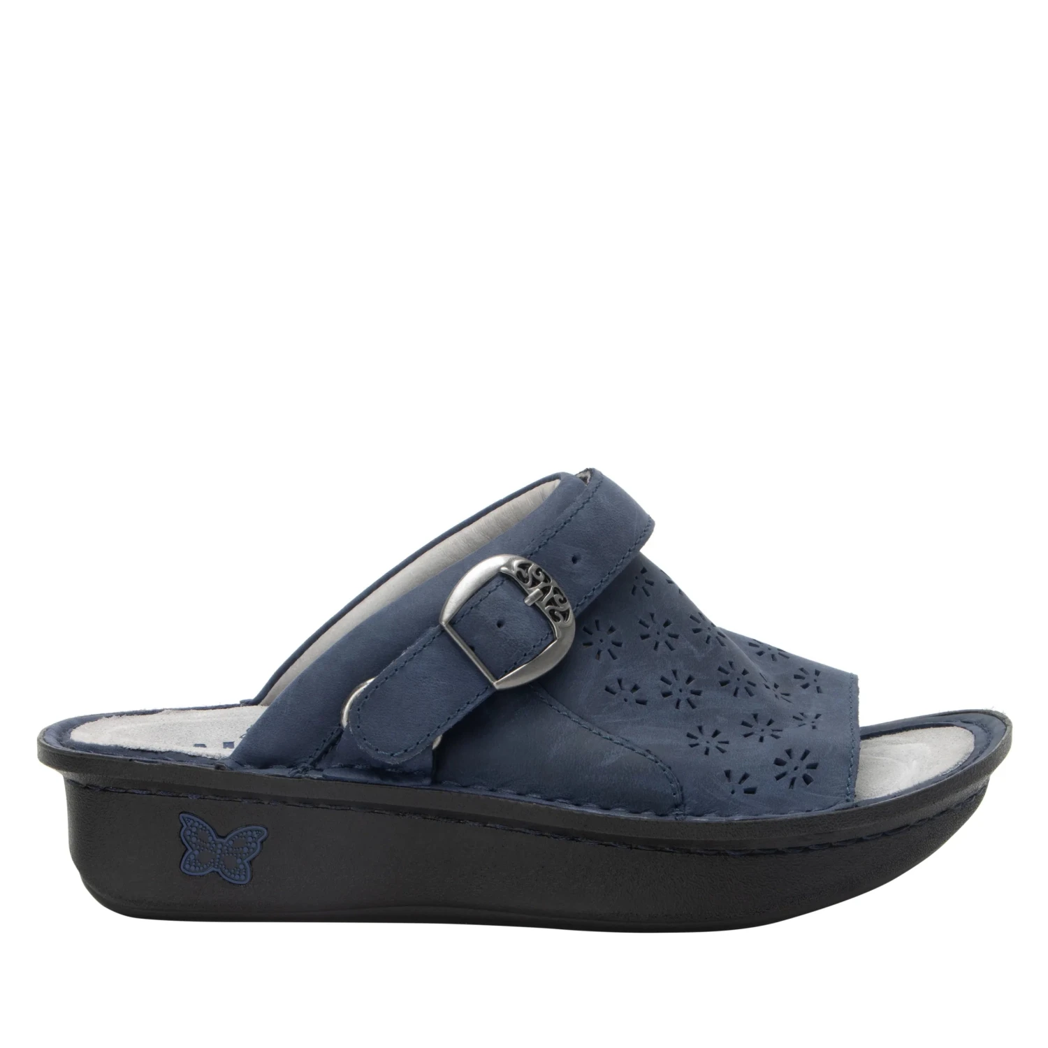 Klover Oiled Navy Sandal 5 Klover Oiled Navy Sandal - Image 3