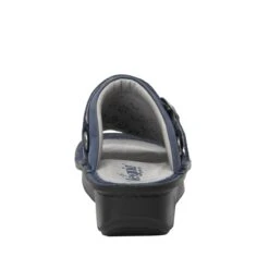 Klover Oiled Navy Sandal 11 Klover Oiled Navy Sandal -Alegria Shoe Store KLO 7402 S3