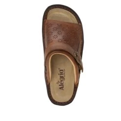 Klover Burnish Tawny Sandal -Alegria Shoe Store KLO 7403 S4