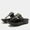 Kennedi Twinkle Black Sandal 2 Kennedi Twinkle Black Sandal -Alegria Shoe Store KNN 6100 S1