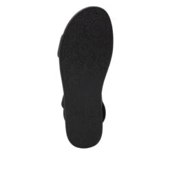 Lucia Black Sandal 11 Lucia Black Sandal -Alegria Shoe Store LUC 601 S5