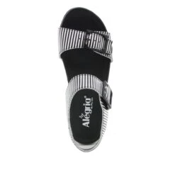 Morgyn Stripes Sandal 10 Morgyn Stripes Sandal -Alegria Shoe Store MOR 879 S4