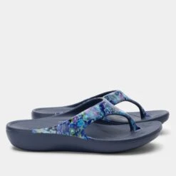 Ode Poppy PopBlue Sandal 11 Ode Poppy PopBlue Sandal -Alegria Shoe Store ODE 6156 S2