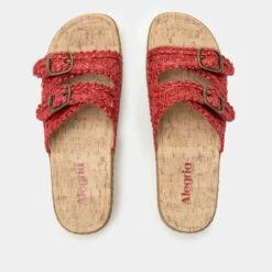 Oona Red Sandal 11 Oona Red Sandal -Alegria Shoe Store OON 6459 S4 671f81d6 030c 494f ad3e 1f6ad0871688