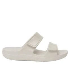 Orbyt White Gloss Sandal 10 Orbyt White Gloss Sandal -Alegria Shoe Store ORB 7439 S2
