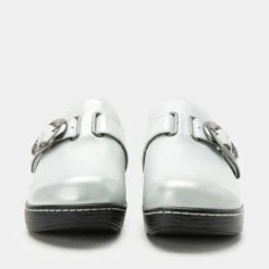 Shoes Osmosis Silver White Shoe -Alegria Shoe Store OSM 6349 S5