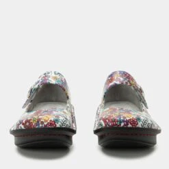 Shoes Paloma Ofrenda White Mary Jane -Alegria Shoe Store PAL 6164 S5