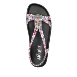 Roz Lovely Fuchsia Sandal 12 Roz Lovely Fuchsia Sandal -Alegria Shoe Store ROZ 7553 S4