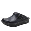 Seville Croco Noche Clog 1 Seville Croco Noche Clog -Alegria Shoe Store SEV 7815 S1