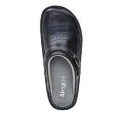 Seville Croco Noche Clog 12 Seville Croco Noche Clog -Alegria Shoe Store SEV 7815 S4