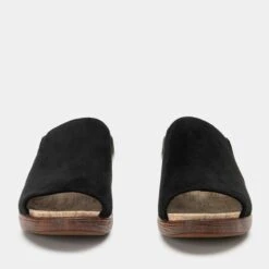 Shoes Shilaine Stretch Black Sandal -Alegria Shoe Store SLN 6146 S5