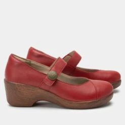 Shoes Sofi Red Shoe -Alegria Shoe Store SOF 645 S2 03bc7d49 1ee7 4c69 896e 3173a9b122bd