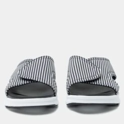 Sunie Stripes Sandal 12 Sunie Stripes Sandal -Alegria Shoe Store SUN 6203 S5