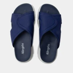Sunie Navy Sandal 11 Sunie Navy Sandal -Alegria Shoe Store SUN 6204 S4