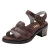 Tasia Mocha Sandal -Alegria Shoe Store TAS 602 S1