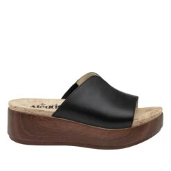 Triniti Black Butter Sandal -Alegria Shoe Store TRI 641 S2