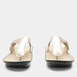 Vella Gold Sandal -Alegria Shoe Store VEL 6131 S5