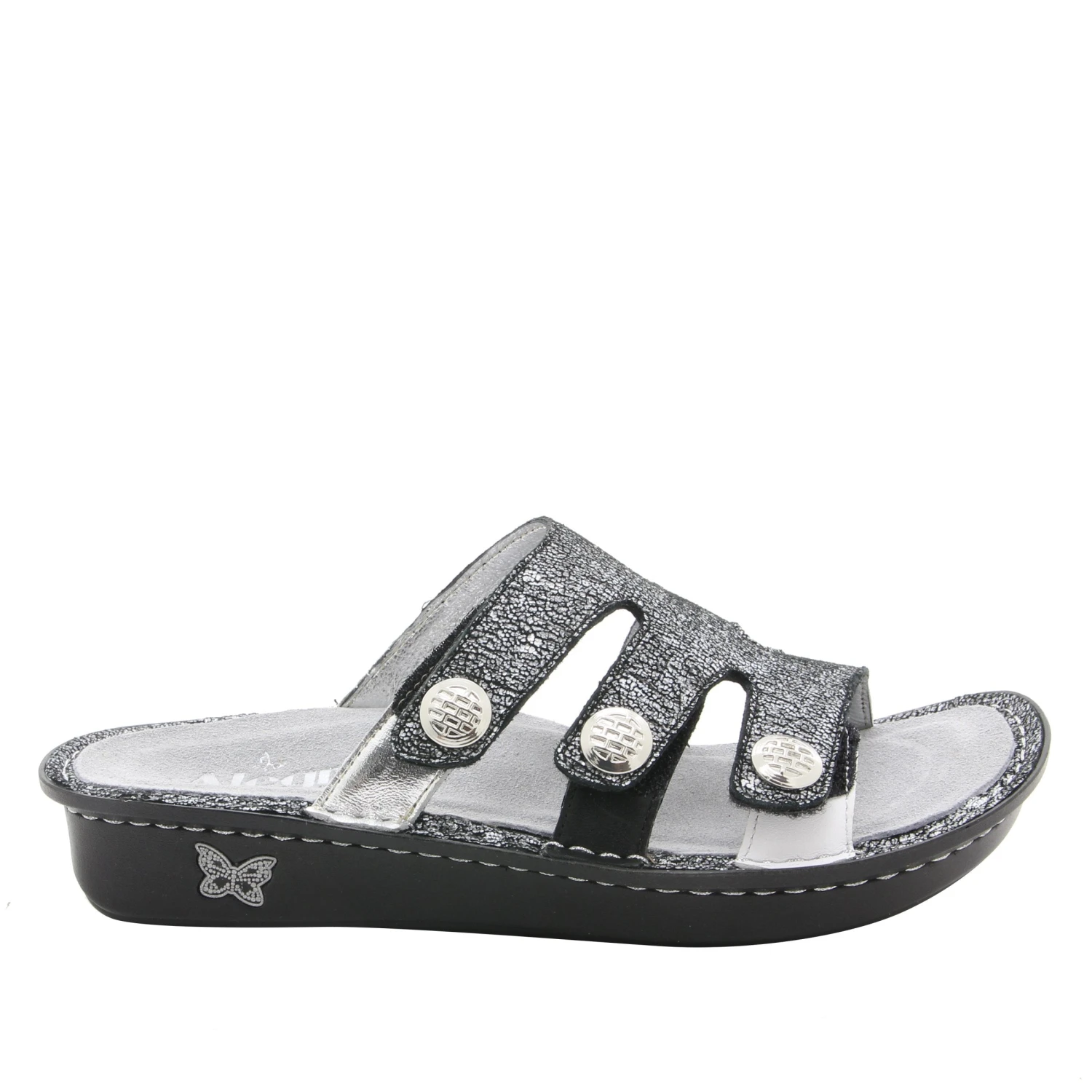 Venice Chirpy Pewter Sandal 4 Venice Chirpy Pewter Sandal - Image 2