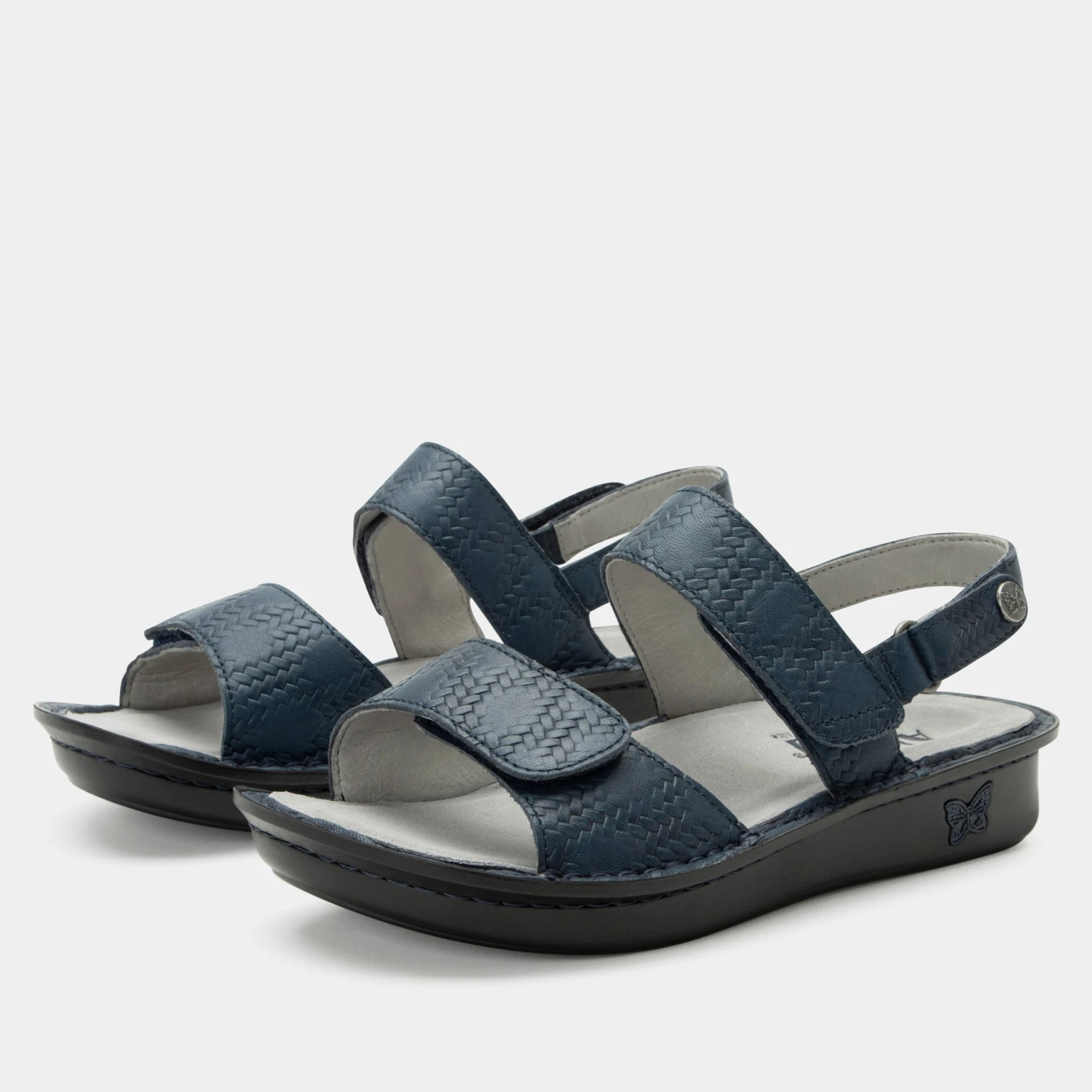 Verona Basketry Navy Sandal 3 Verona Basketry Navy Sandal