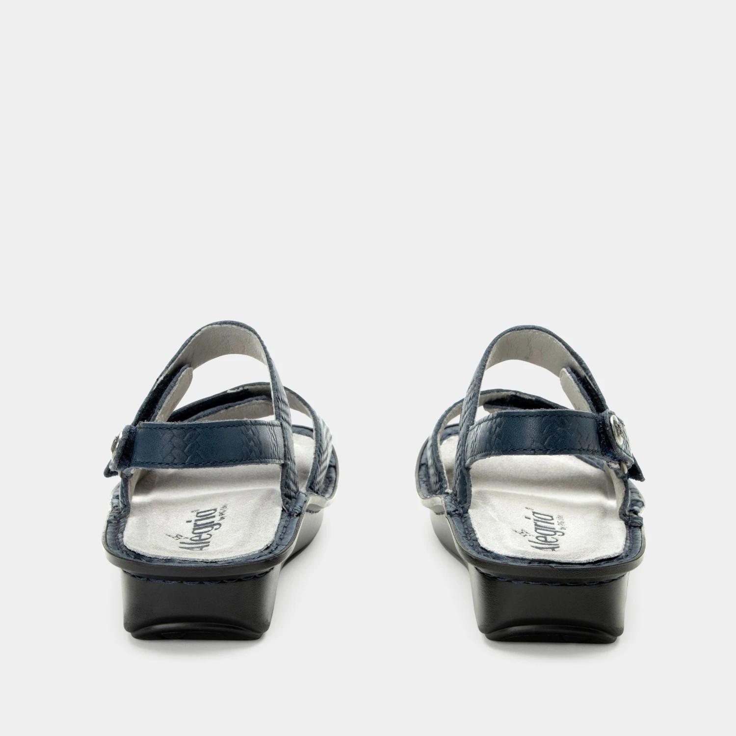 Verona Basketry Navy Sandal 6 Verona Basketry Navy Sandal - Image 4