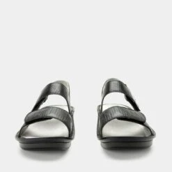 Verona Basketry Black Sandal -Alegria Shoe Store VER 6188 S5 3f862bf9 2ae1 4e6e 87de dbd05e27fd7e